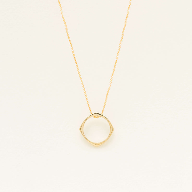 9ct Yellow Gold Eos Pendant - Necklace - Walker & Hall
