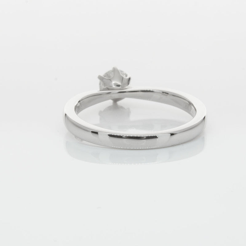 18ct White Gold .53ct Diamond Nova Ring-Ring-Walker & Hall