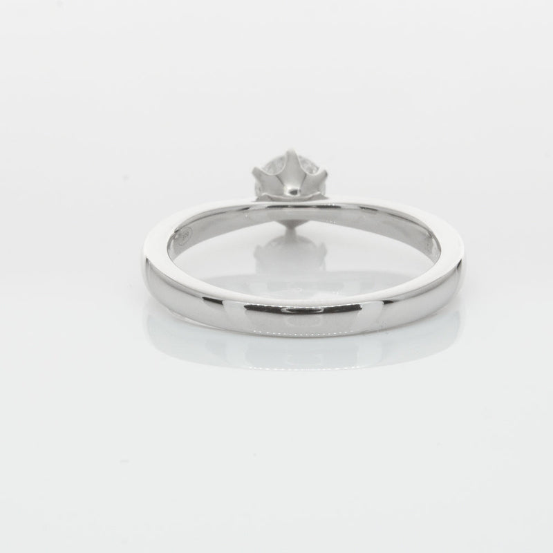 18ct White Gold .53ct Diamond Nova Ring-Ring-Walker & Hall