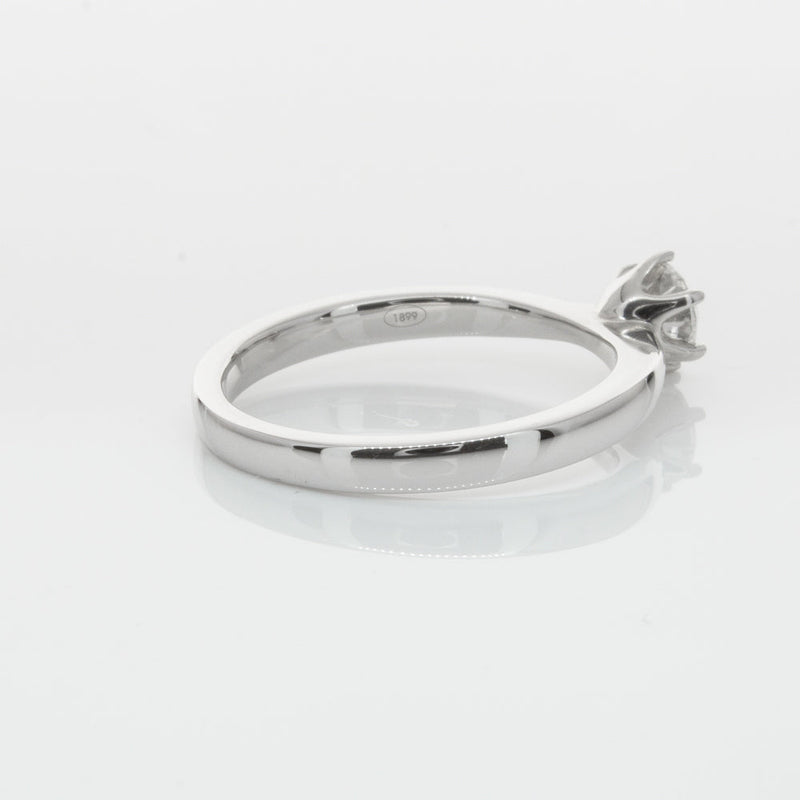 18ct White Gold .53ct Diamond Nova Ring-Ring-Walker & Hall