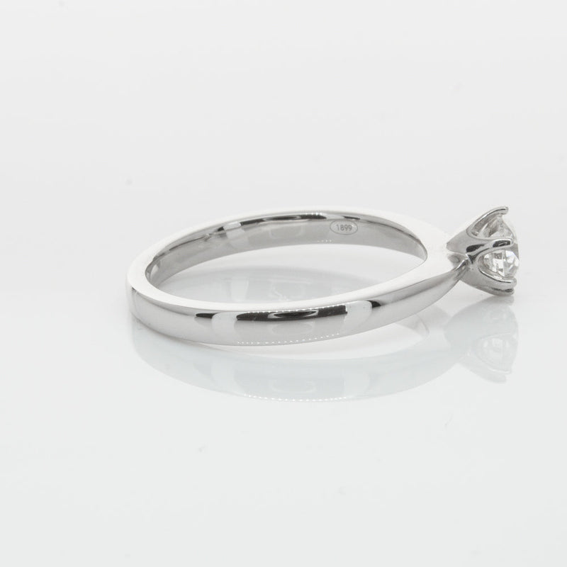 18ct White Gold .53ct Diamond Nova Ring-Ring-Walker & Hall
