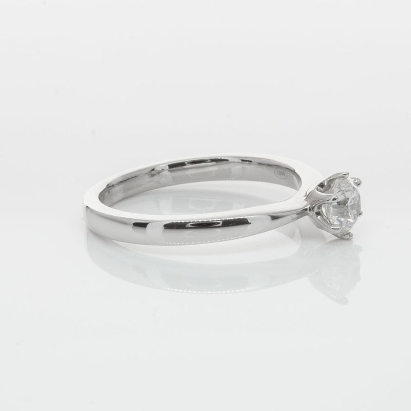 18ct White Gold .53ct Diamond Nova Ring-Ring-Walker & Hall