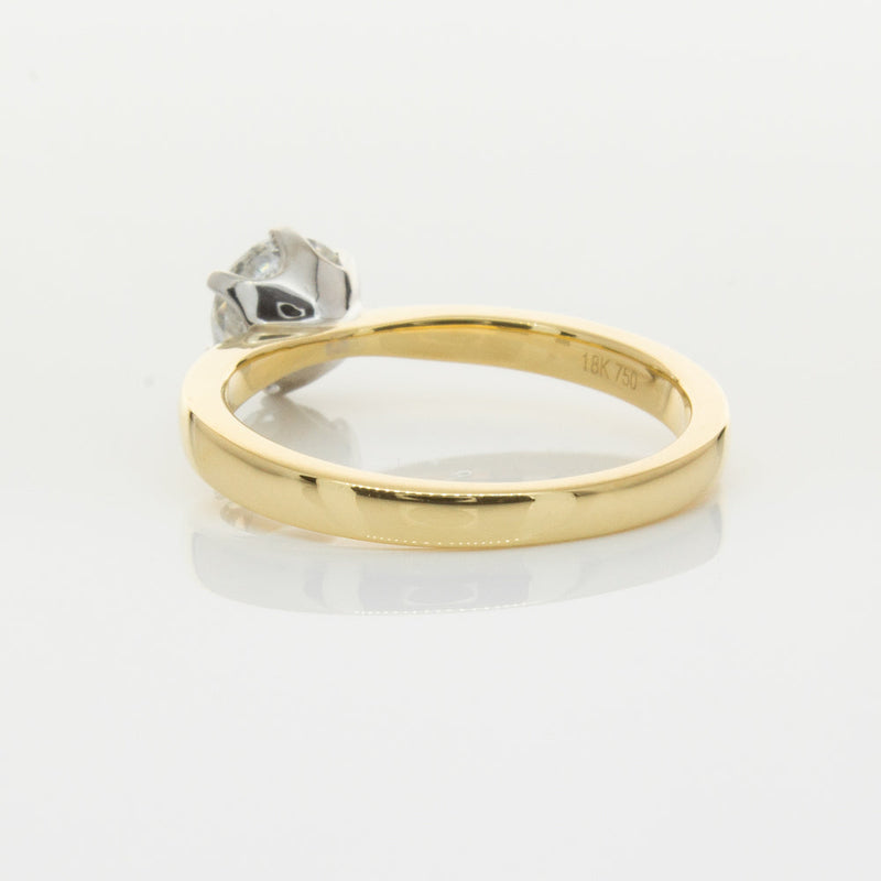 18ct Yellow Gold 1.00ct Diamond Nova Ring-Ring-Walker & Hall