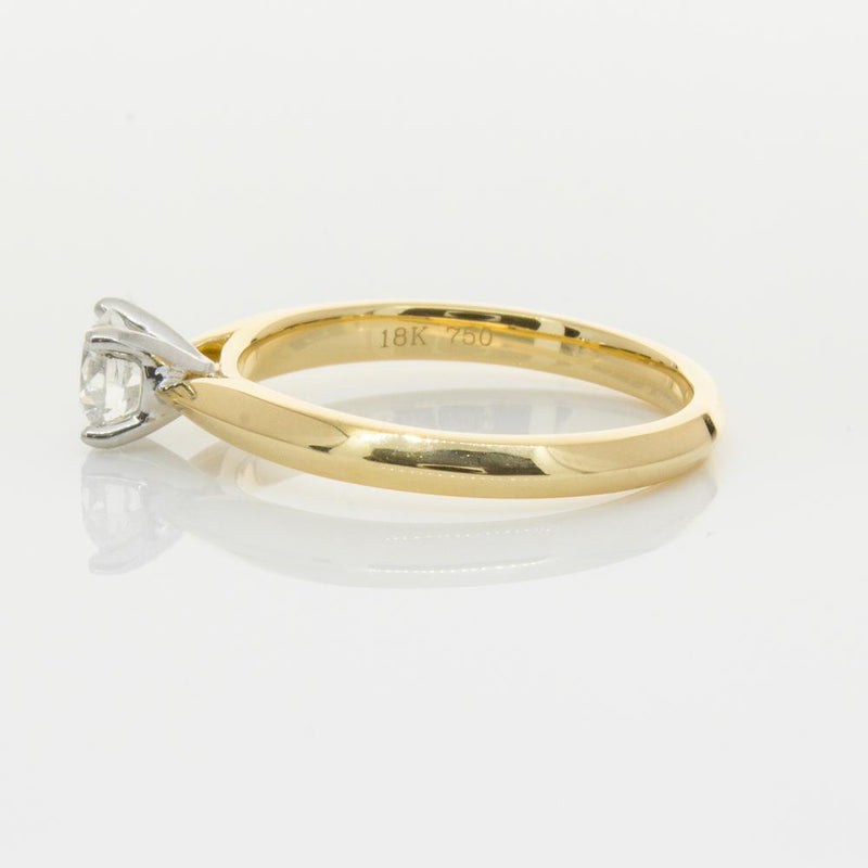 18ct Yellow Gold .50ct Diamond Venetian Ring-Ring-Walker & Hall