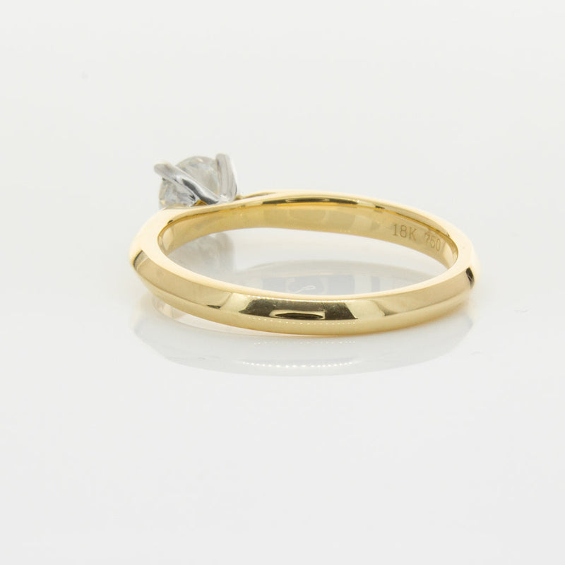 18ct Yellow Gold .50ct Diamond Venetian Ring-Ring-Walker & Hall