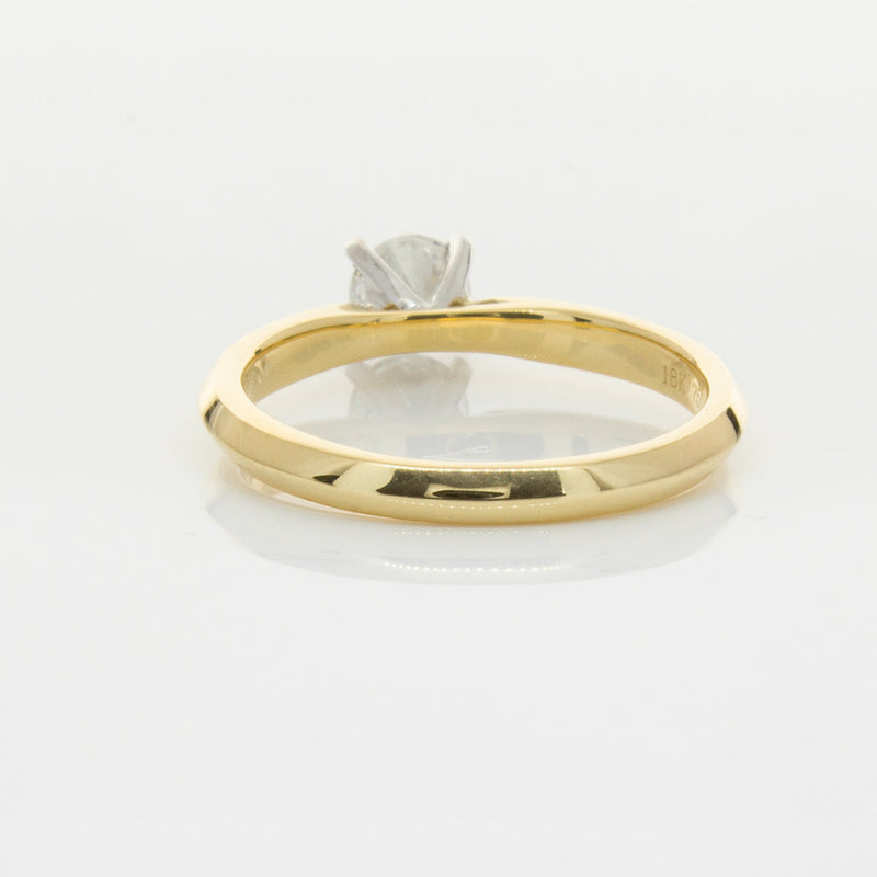 18ct Yellow Gold .50ct Diamond Venetian Ring-Ring-Walker & Hall