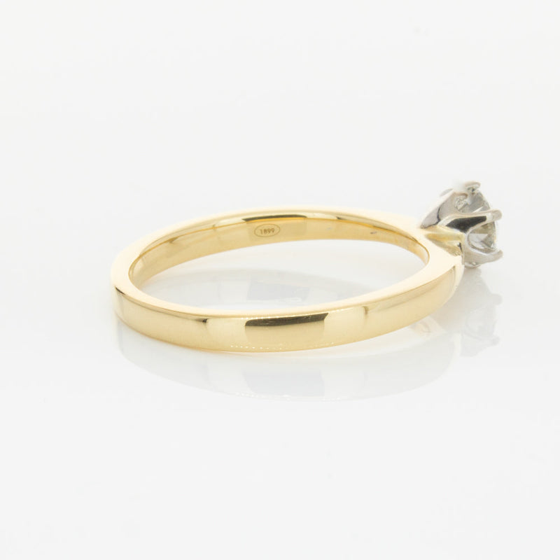 18ct Yellow Gold .51ct Diamond Nova Ring-Ring-Walker & Hall