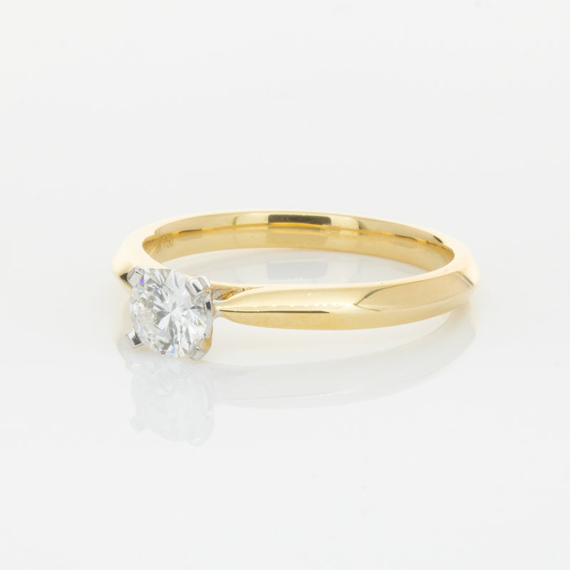18ct Yellow Gold .40ct Diamond Venetian Ring-Ring-Walker & Hall