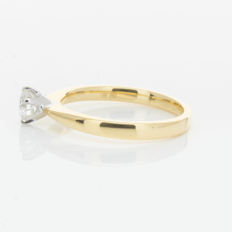 18ct Yellow Gold .40ct Diamond Nova Ring-Ring-Walker & Hall