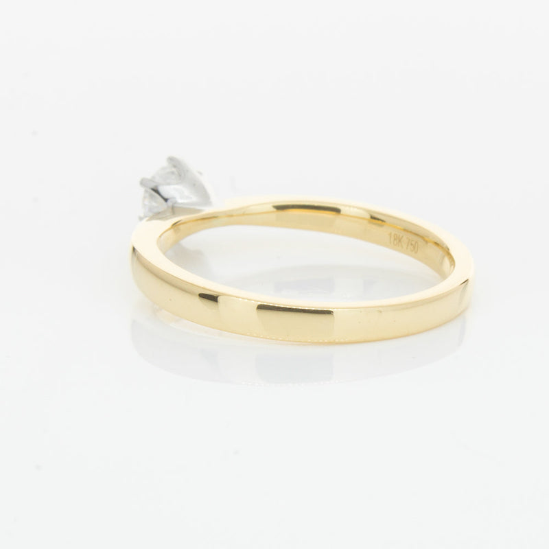18ct Yellow Gold .40ct Diamond Nova Ring-Ring-Walker & Hall