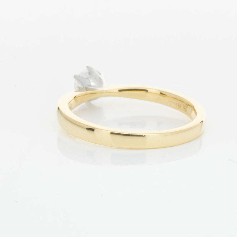 18ct Yellow Gold .40ct Diamond Nova Ring-Ring-Walker & Hall