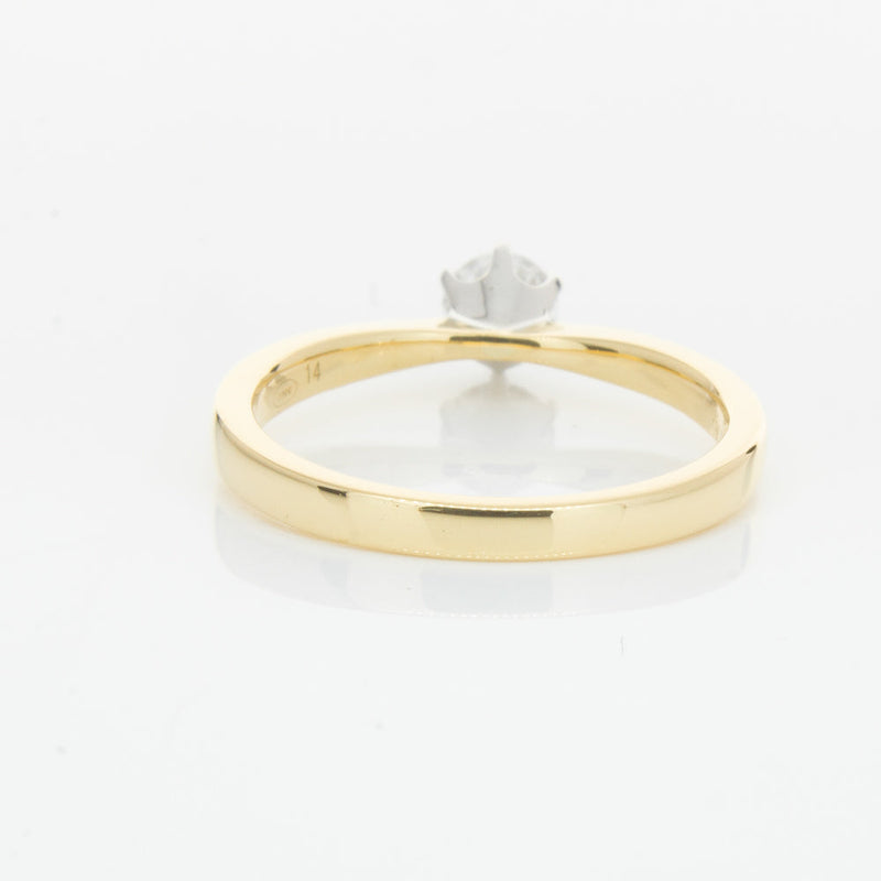 18ct Yellow Gold .40ct Diamond Nova Ring-Ring-Walker & Hall