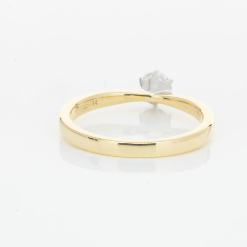 18ct Yellow Gold .40ct Diamond Nova Ring-Ring-Walker & Hall