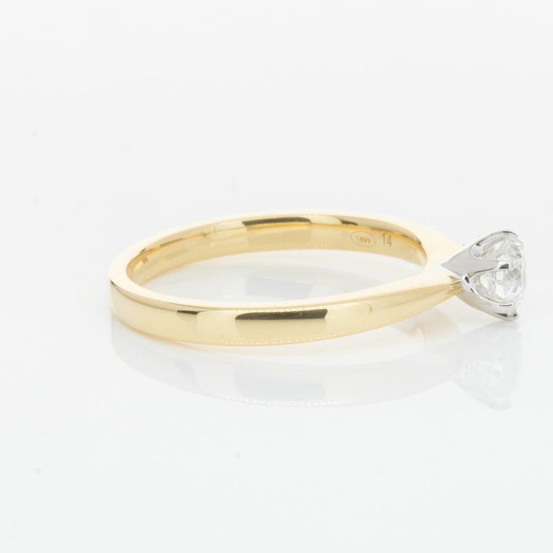 18ct Yellow Gold .40ct Diamond Nova Ring-Ring-Walker & Hall