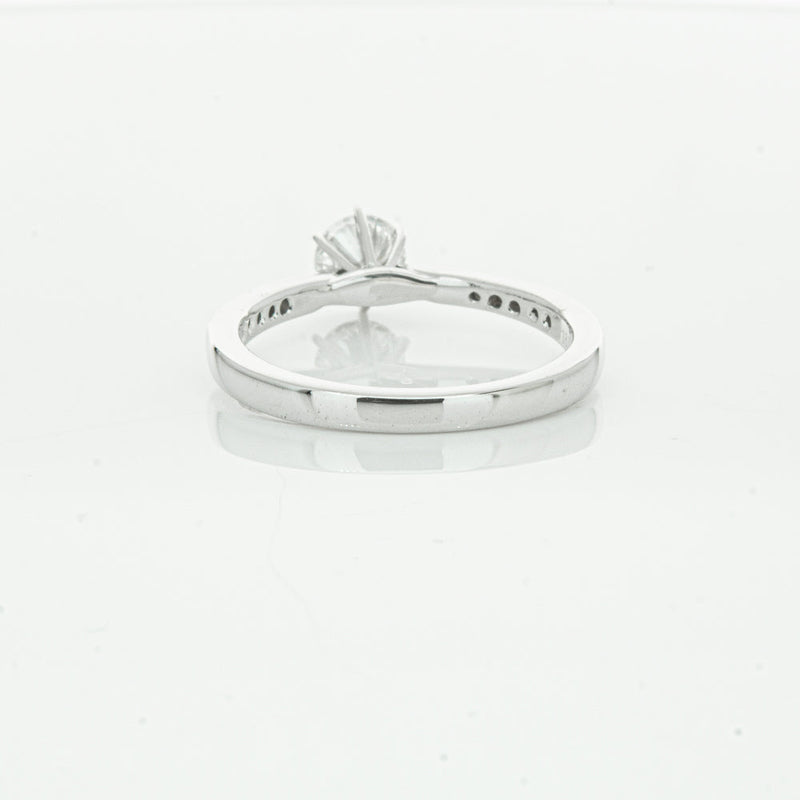 18ct White Gold .50ct Diamond Zenith Ring-Ring-Walker & Hall