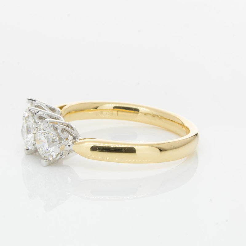 18ct Yellow Gold 1.26ct Diamond Coronado Ring-Ring-Walker & Hall