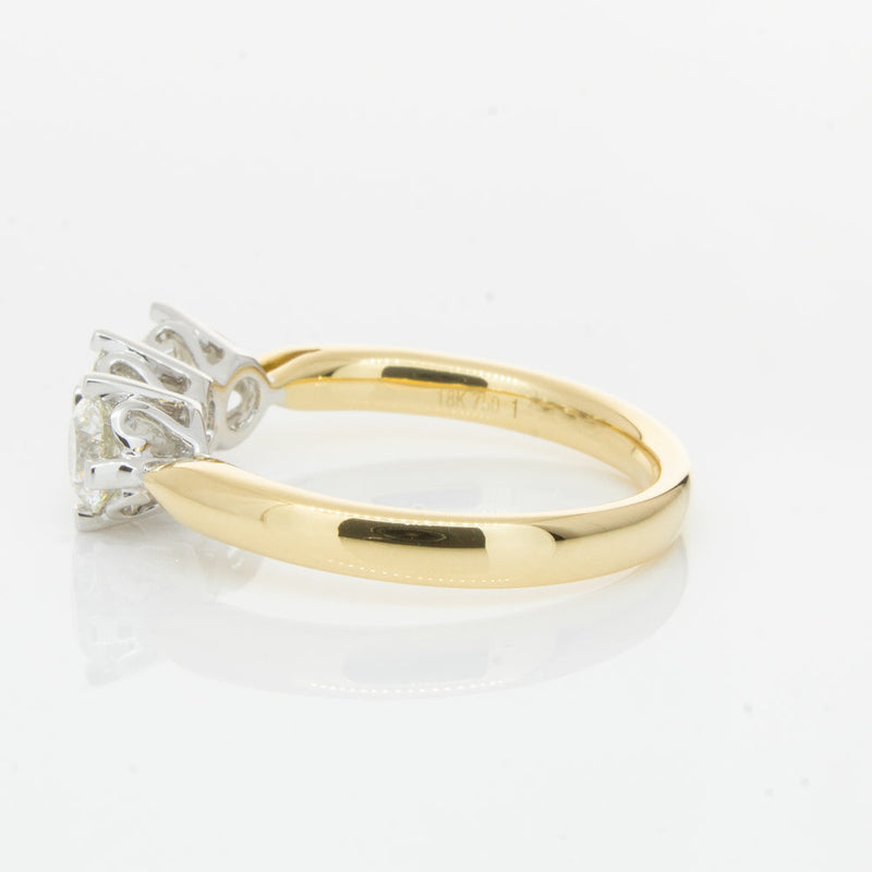 18ct Yellow Gold 1.26ct Diamond Coronado Ring-Ring-Walker & Hall