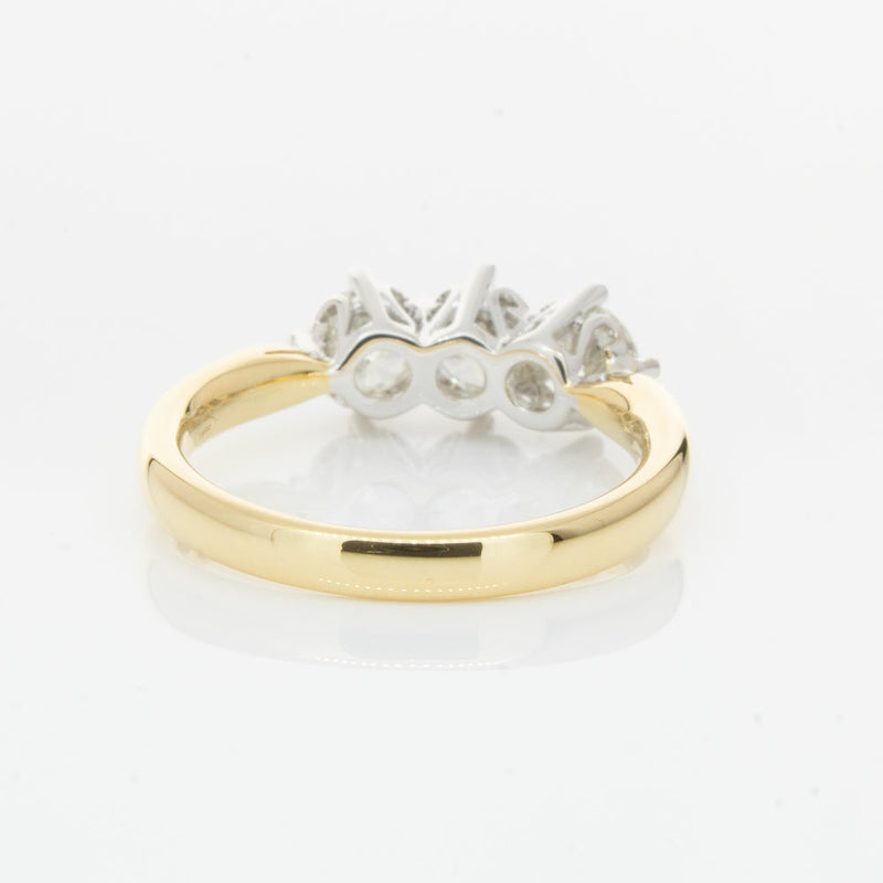 18ct Yellow Gold 1.26ct Diamond Coronado Ring-Ring-Walker & Hall