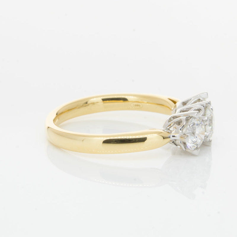 18ct Yellow Gold 1.26ct Diamond Coronado Ring-Ring-Walker & Hall