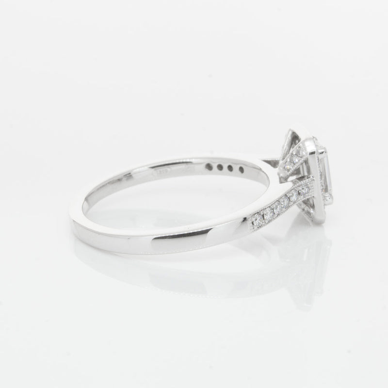 18ct White Gold .30ct Diamond Aria Ring-Ring-Walker & Hall