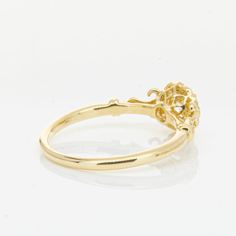 18ct Yellow Gold .30ct Diamond Versailles Ring-Ring-Walker & Hall