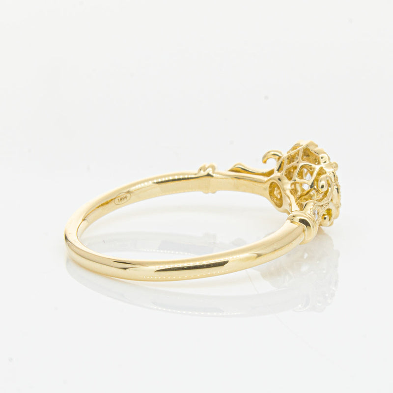 18ct Yellow Gold .30ct Diamond Versailles Ring-Ring-Walker & Hall