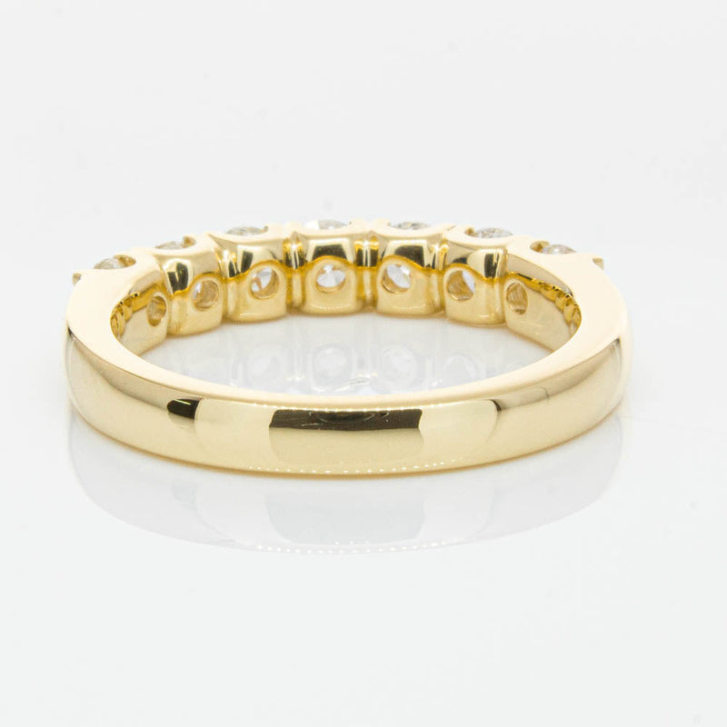 18ct Yellow Gold 1.00ct Diamond Rialto Ring-Ring-Walker & Hall