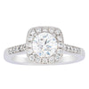 18ct White Gold 1.00ct Diamond Aurora Ring-Ring-Walker & Hall