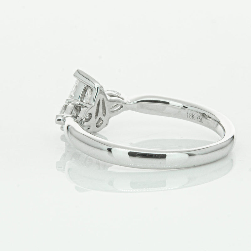 18ct White Gold .70ct Pear Cut Diamond Ayla Ring-Ring-Walker & Hall