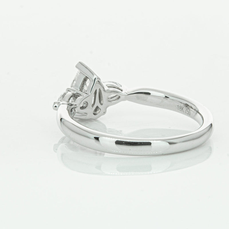18ct White Gold .70ct Pear Cut Diamond Ayla Ring-Ring-Walker & Hall