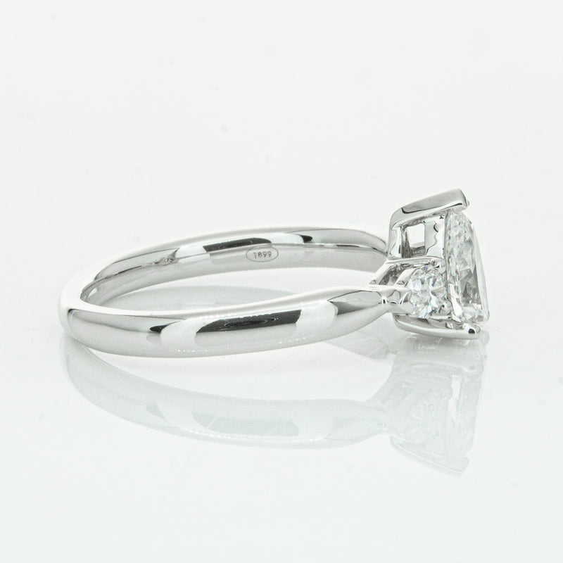 18ct White Gold .70ct Pear Cut Diamond Ayla Ring-Ring-Walker & Hall