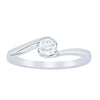 18ct White Gold .35ct Diamond Embrace Ring-Ring-Walker & Hall