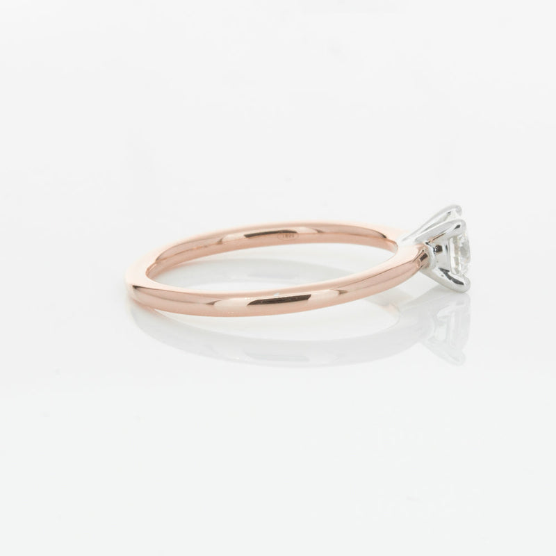 18ct Rose Gold .50ct Diamond Melba Ring-Ring-Walker & Hall