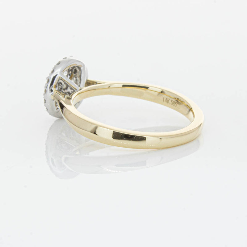 14ct Yellow Gold Diamond Saturn Ring-Ring-Walker & Hall