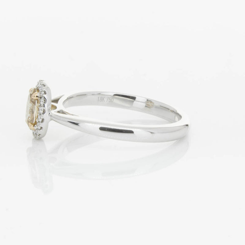 18ct White Gold .51ct Mocha Diamond Nina Ring-Ring-Walker & Hall
