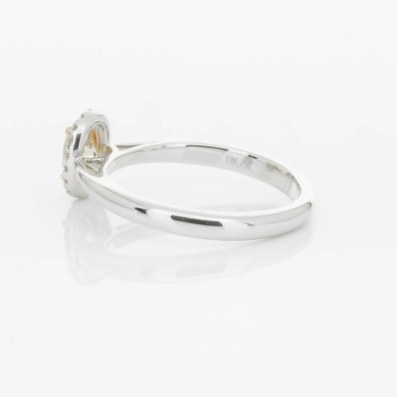 18ct White Gold .51ct Mocha Diamond Nina Ring-Ring-Walker & Hall