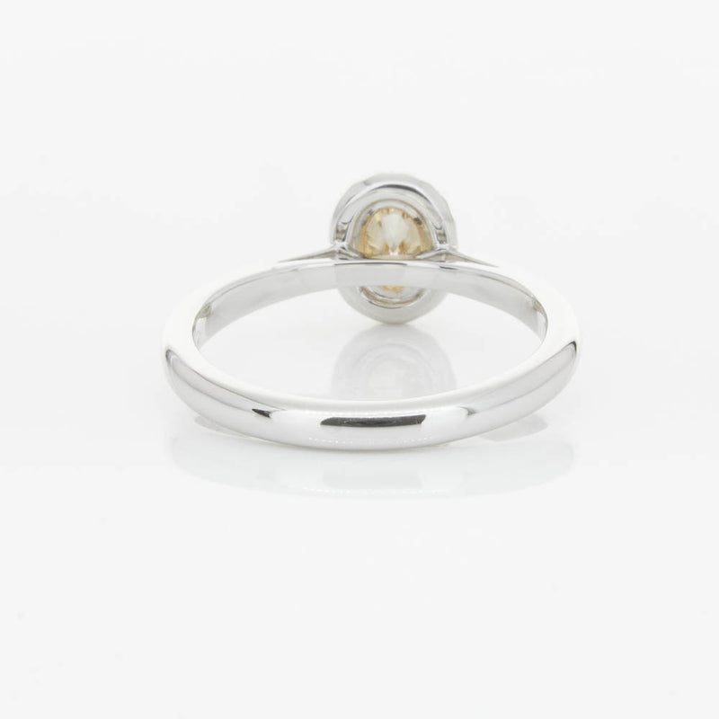 18ct White Gold .51ct Mocha Diamond Nina Ring-Ring-Walker & Hall
