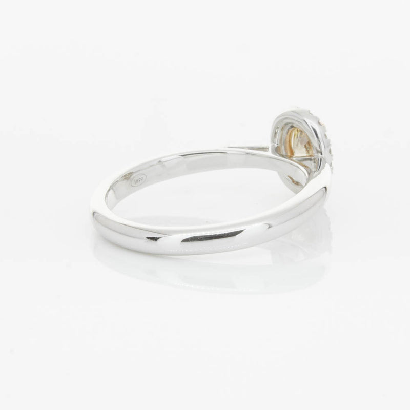 18ct White Gold .51ct Mocha Diamond Nina Ring-Ring-Walker & Hall
