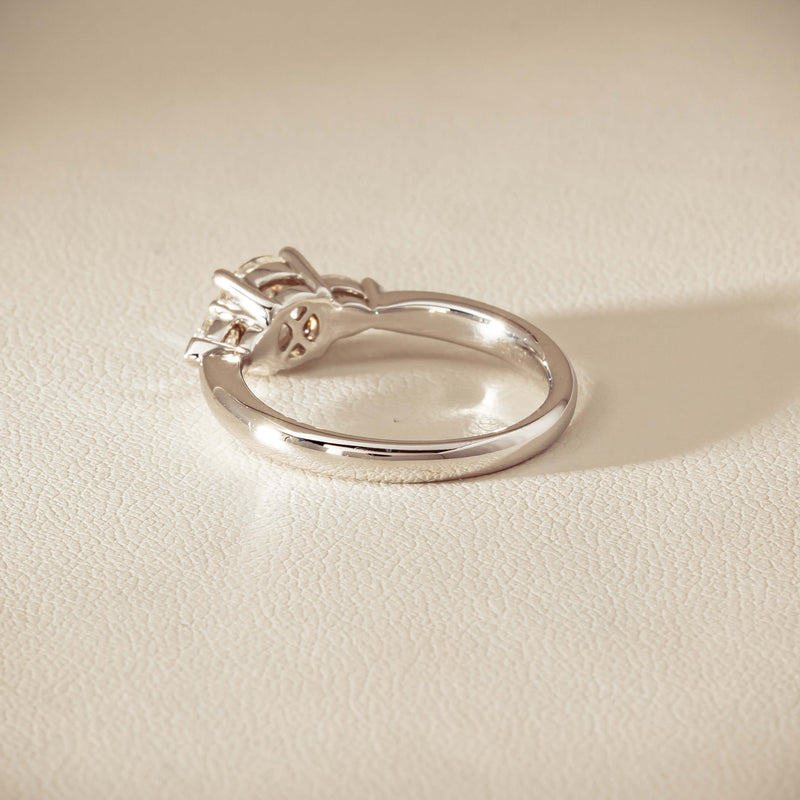 18ct White Gold 1.01ct Diamond Ayla Ring - Ring - Walker & Hall