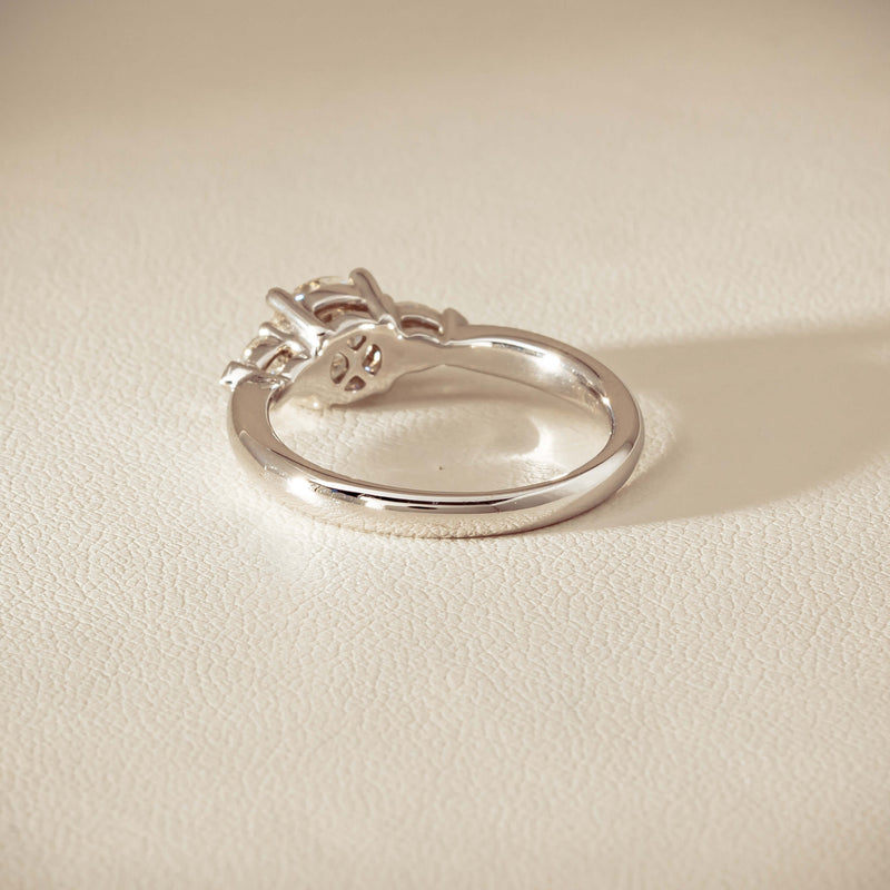 18ct White Gold 1.01ct Diamond Ayla Ring - Ring - Walker & Hall