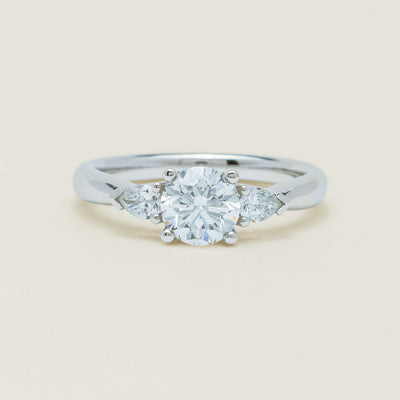 18ct White Gold 1.01ct Diamond Ayla Ring - Ring - Walker & Hall