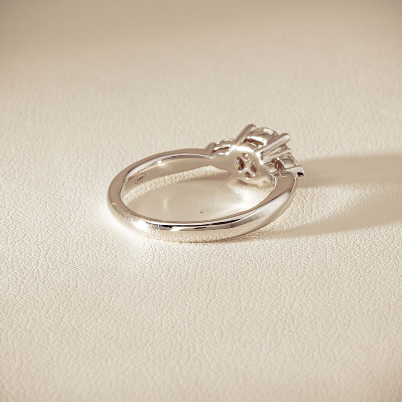 18ct White Gold 1.01ct Diamond Ayla Ring - Ring - Walker & Hall