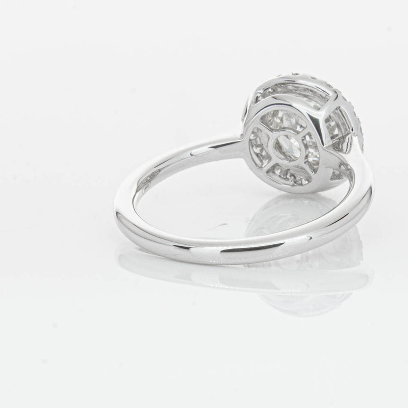 18ct White Gold 1.30ct Diamond Isla Ring-Ring-Walker & Hall