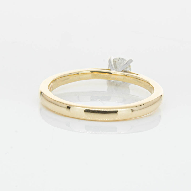 14ct Yellow Gold .30ct Diamond Luna Ring-Ring-Walker & Hall