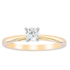 14ct Yellow Gold .30ct Diamond Luna Ring-Ring-Walker & Hall