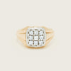 Deja Vu 14ct Yellow Gold .45ct Diamond Cluster Ring - Ring - Walker & Hall