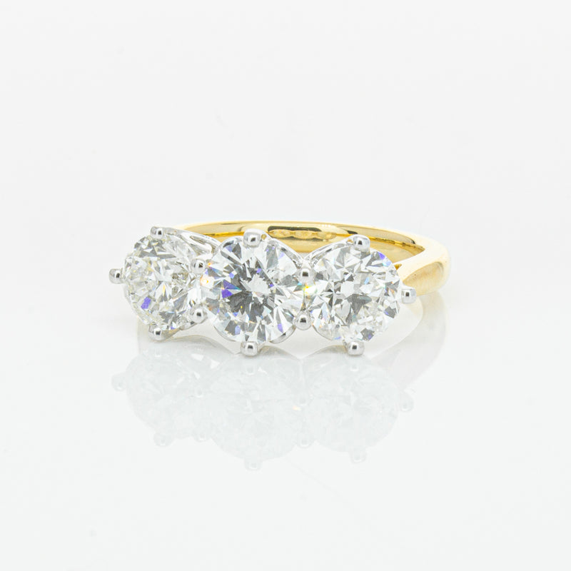 18ct Yellow Gold 3.00ct Diamond Coronado Ring-Ring-Walker & Hall