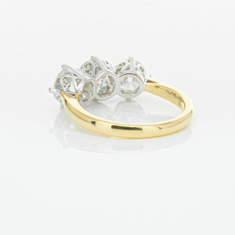 18ct Yellow Gold 3.00ct Diamond Coronado Ring-Ring-Walker & Hall