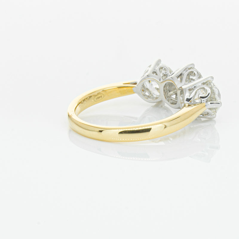 18ct Yellow Gold 3.00ct Diamond Coronado Ring-Ring-Walker & Hall