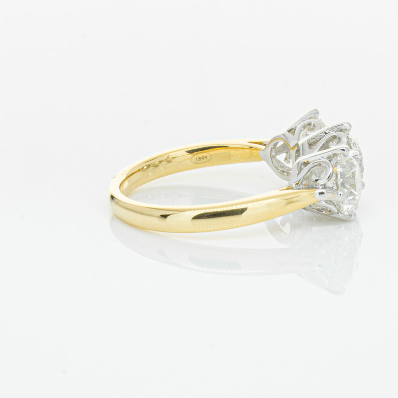 18ct Yellow Gold 3.00ct Diamond Coronado Ring-Ring-Walker & Hall